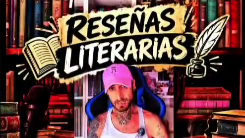Fotograma del tráiler: Reseñas Literarias, con Rubén Rodríguez